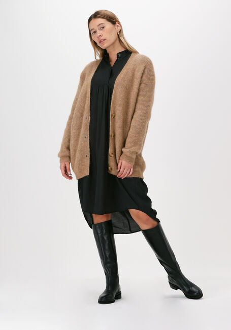 Camelfarbene BY-BAR Strickjacke ABBY CARDIGAN - large