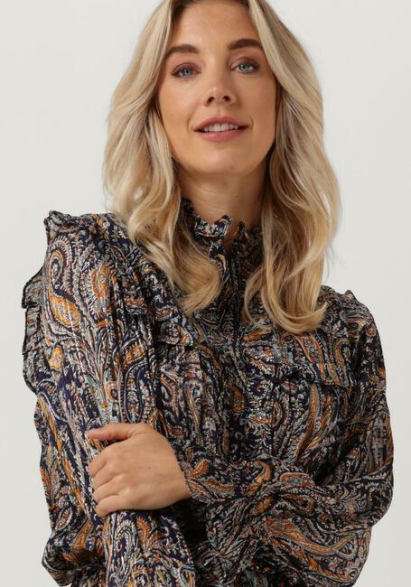Mehrfarbige/Bunte ANTIK BATIK Midikleid ELVIS TRANSDRESS - large