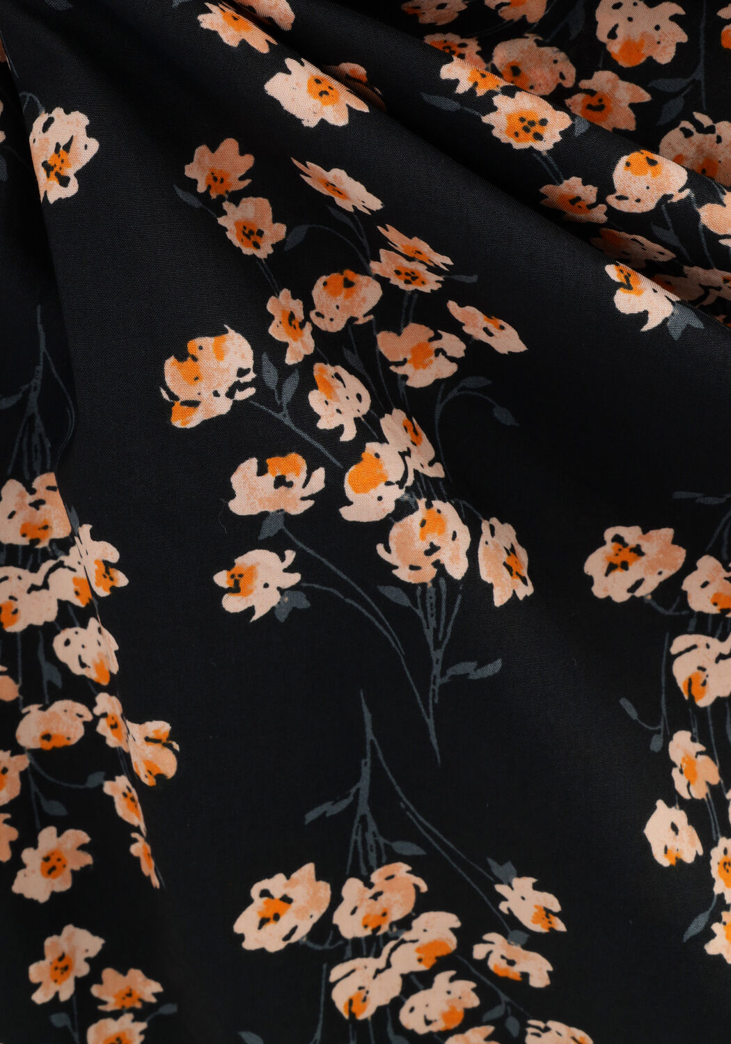 Schwarze SECOND FEMALE Minikleid CLAUDE TUNIC DRESS - large