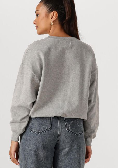 Graue NUKUS Pullover BEATRIZ PULLOVER FLOWER - large
