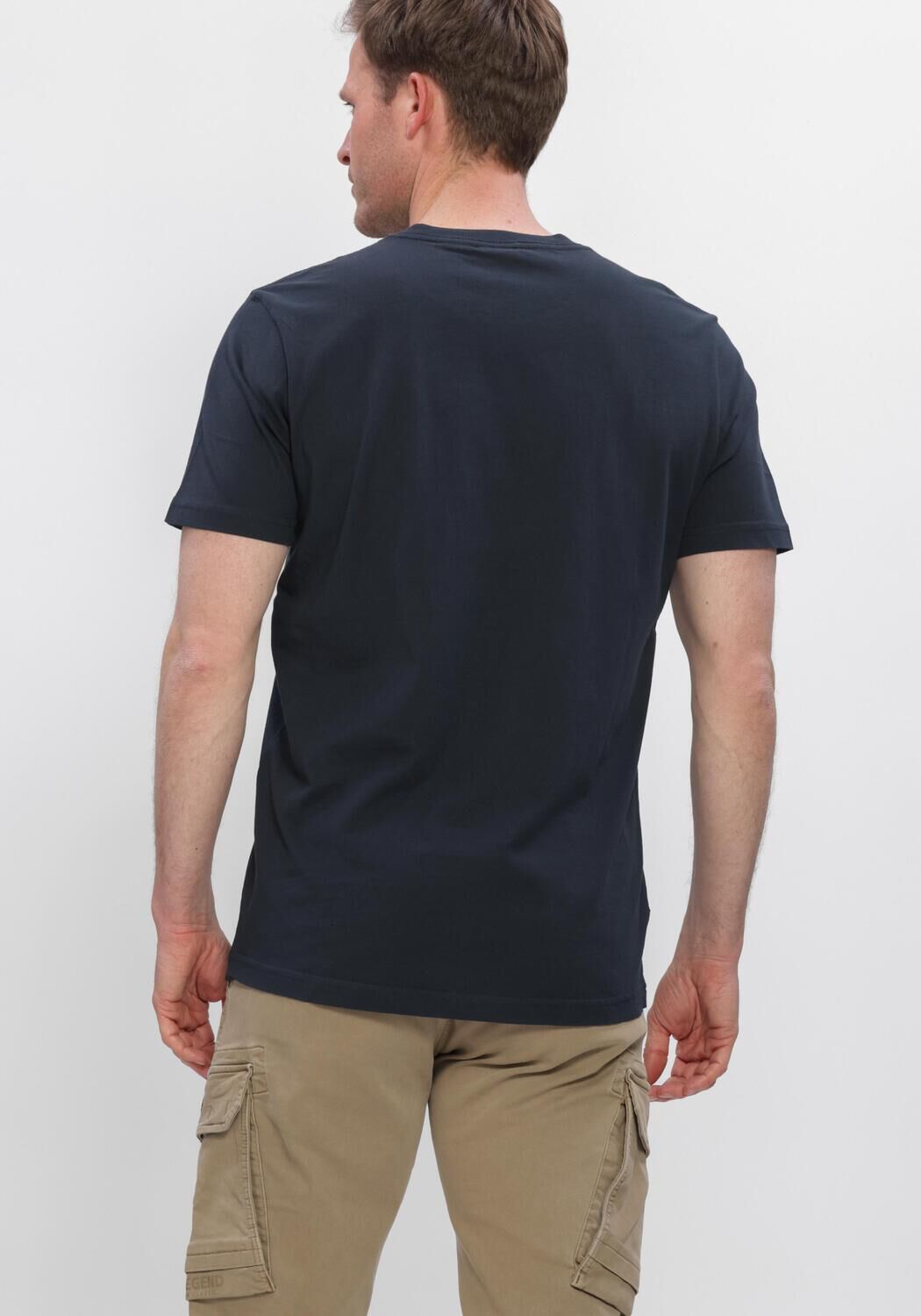 Dunkelblau PME LEGEND T-shirt SHORT SLEEVE R-NECK BIG ART PACKAGE - large