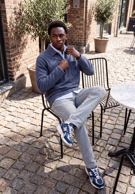 Dunkelblau THE GOODPEOPLE Pullover LEO - large