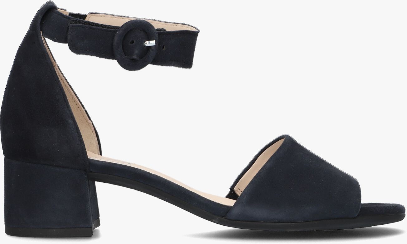 Blaue Schuhe Damen Mit Kleinem Absatz Blaue GABOR Sandaletten mit Absatz 902 | Omoda