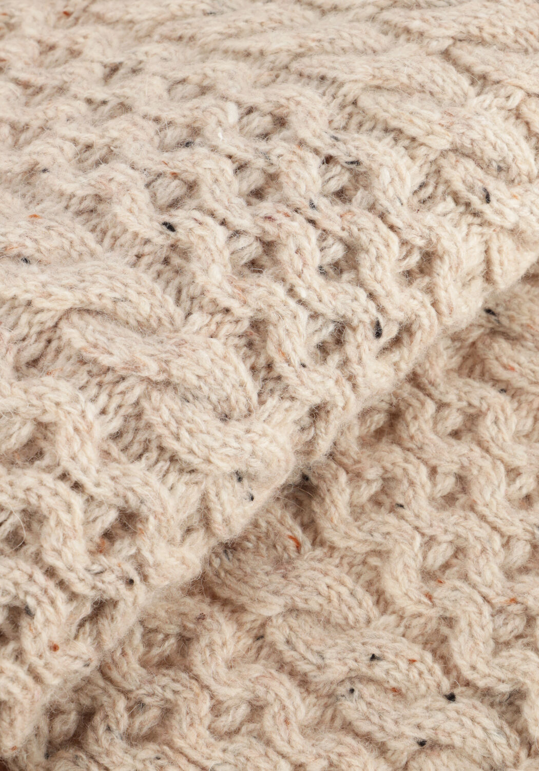 Beige SELECTED WOMEN Pullover SLFNELLY 2/4 KNIT O-NECKDA - large