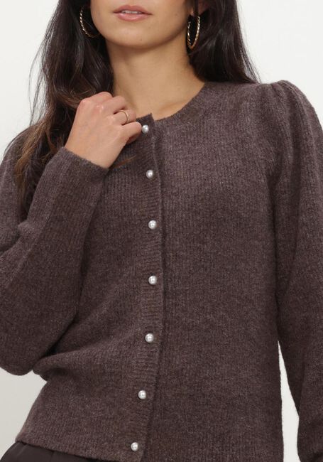 Braune NOTRE-V Strickjacke NV-IGGY - large