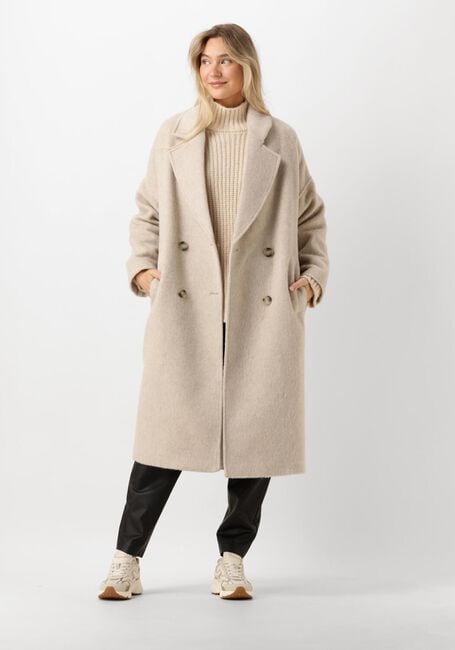 Beige DANTE6 Mäntel GILA WOOL COAT - large