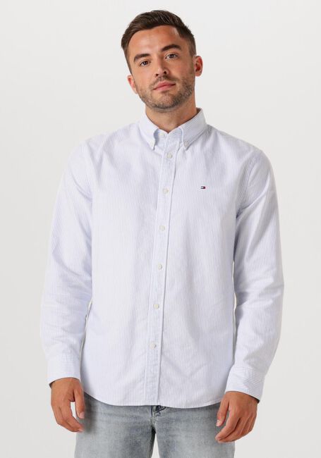 Hellblau TOMMY HILFIGER Casual-Oberhemd HERITAGE OXFORD STRIPE RF SHIRT - large