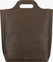 Braune MYOMY Handtasche CARRY SHOPPER - medium