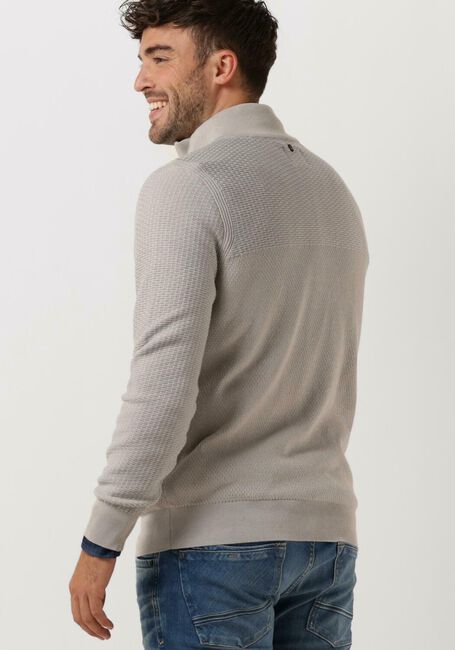 Graue PME LEGEND Pullover HALF ZIP COLLAR COTTON PLATED - large
