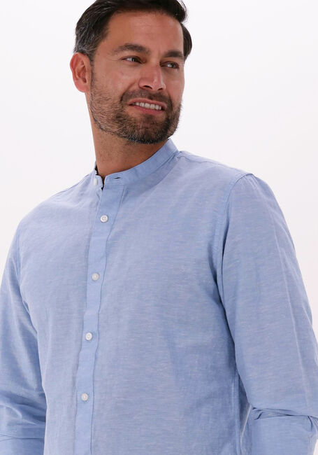 Hellblau SELECTED HOMME Casual-Oberhemd SLHSLINEW-LINEN SHIRT LS CHINA W - large