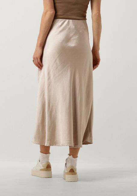Ecru NOTRE-V Midirock SATIN SKIRT - large