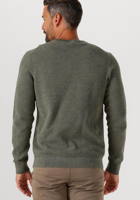 Grüne SELECTED HOMME Pullover SLHROSS LS KNIT STRUCTURE CREW NECK NOOS - large