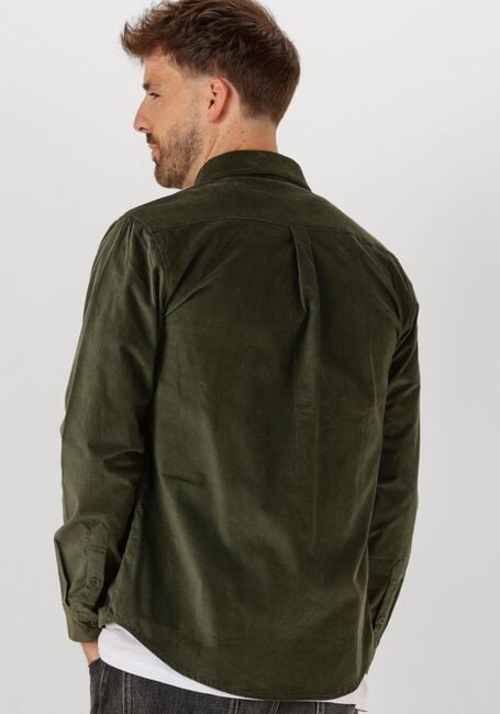 Grüne ANERKJENDT Hemden AKLEIF SOLID CORD SHIRT - large