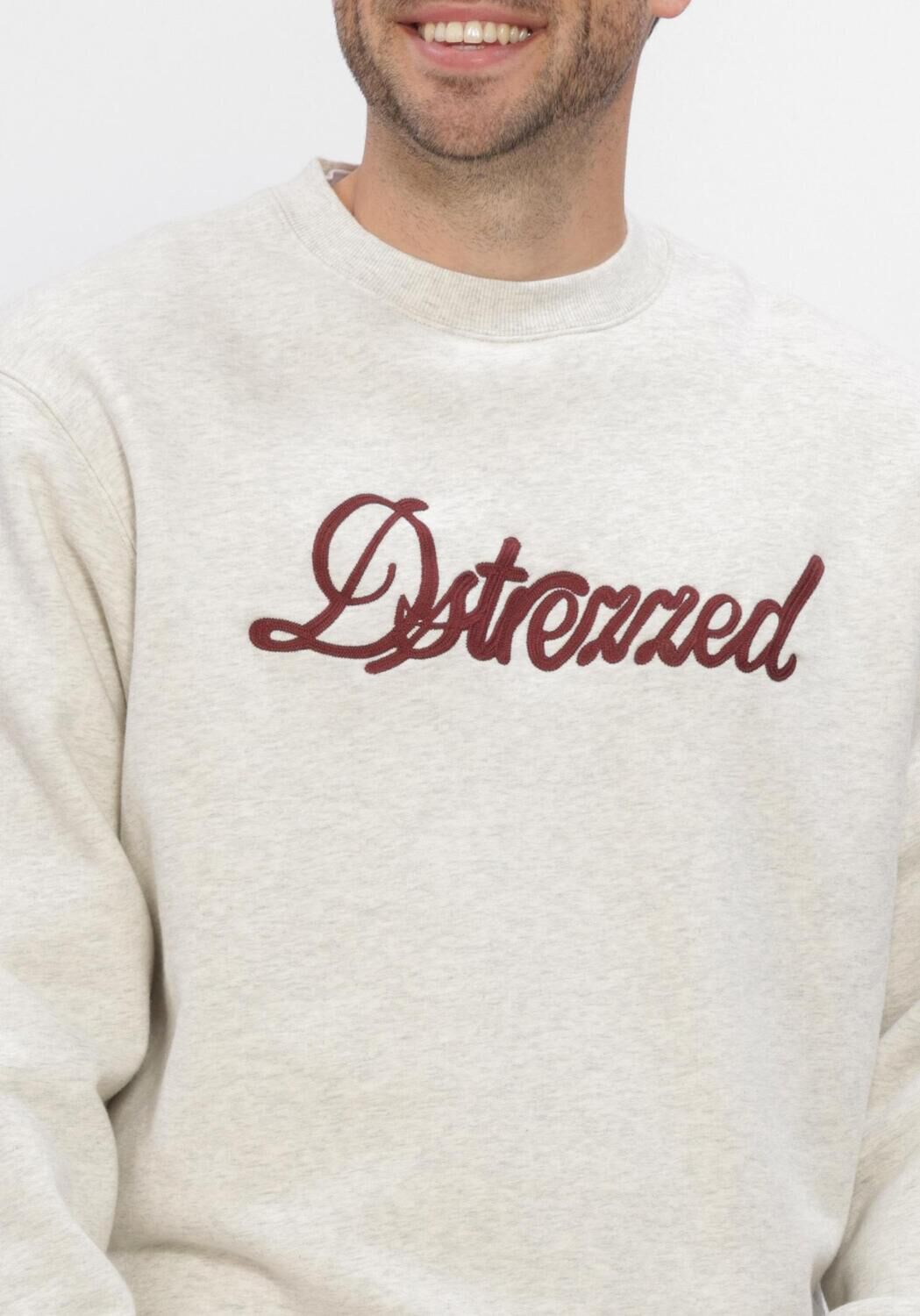 Ecru DSTREZZED Sweatshirt DS_NIKOL CREW - large