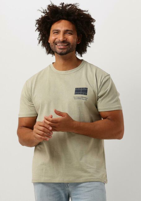 Grüne TOMMY JEANS T-shirt TJM REG ESSENTIAL CB FLAG TEE - large
