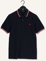 Dunkelblau FRED PERRY Polo-Shirt TWIN TIPPED FRED PERRY SHIRT Dunkelblau FRED PERRY Polo-Shirt TWIN TIPPED FRED PERRY SHIRT - medium