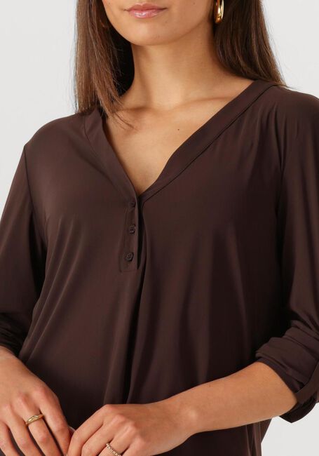 Braune STUDIO ANNELOES Blusen EVI BLOUSE - large
