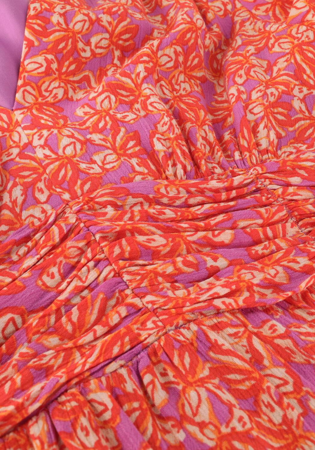 Orangene CIRCLE OF TRUST Minikleid ELVY DRESS - large