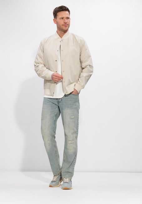 Beige PURE PATH Overshirt BOMBER LONGSLEEVED SJACKET - large