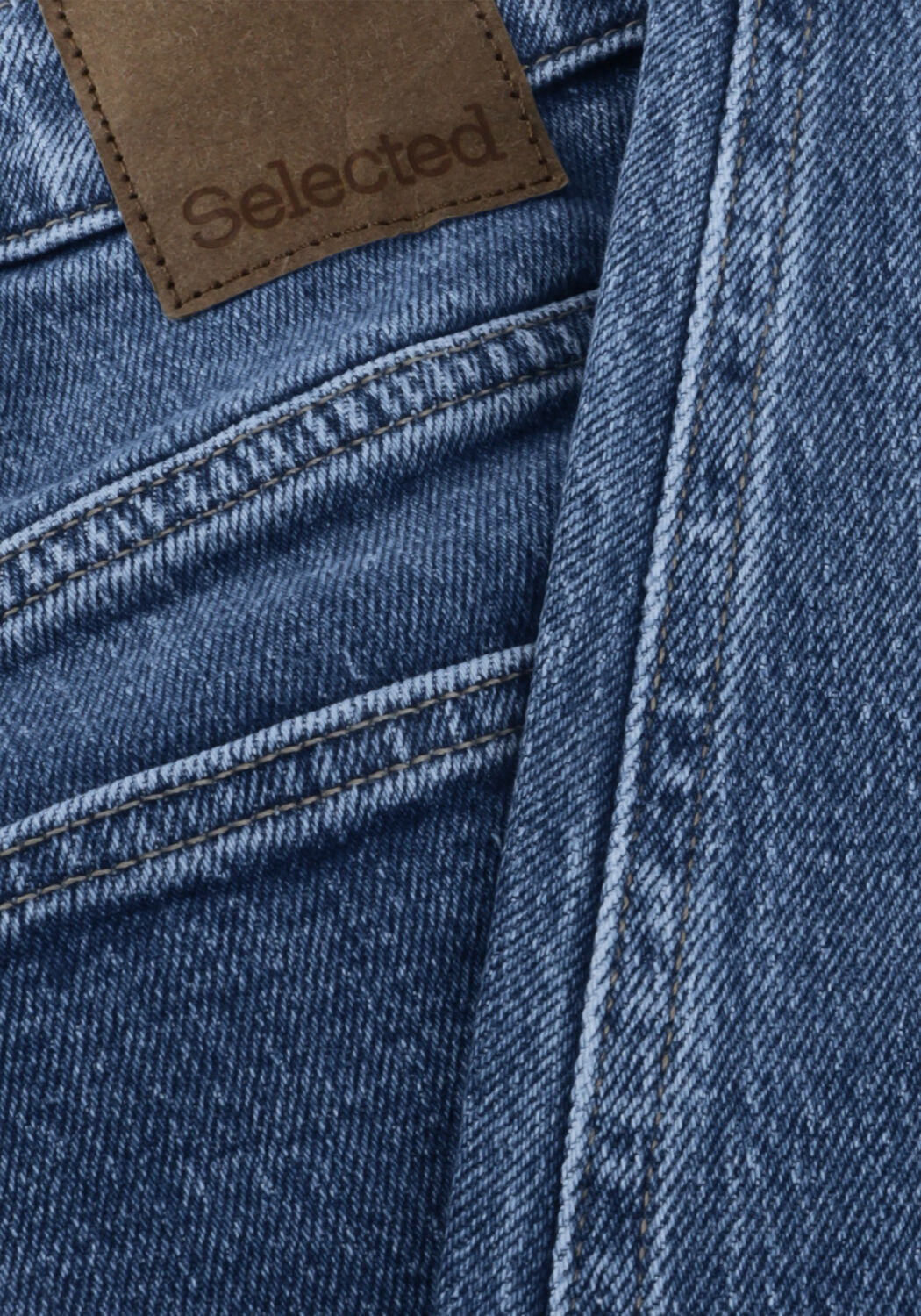 Blaue SELECTED MEN Straight leg jeans SLH109-REG TAPERED BEN KORI JEANS NOOS - large