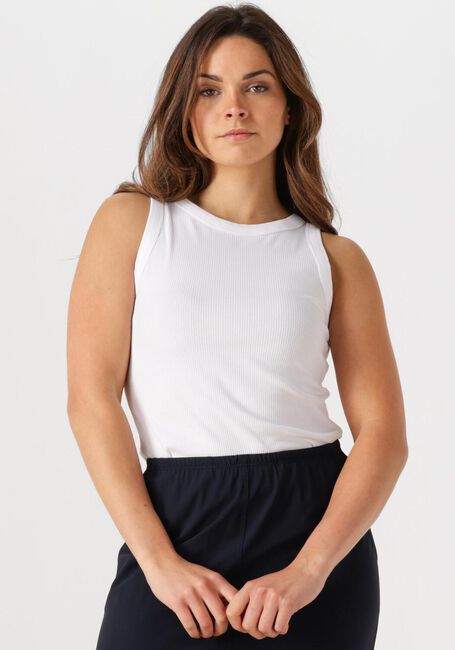 Weiße PENN & INK Top SINGLET - large