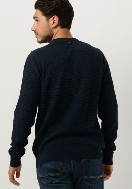 Dunkelblau PME LEGEND Pullover CREWNECK COTTON PLATED | Omoda
