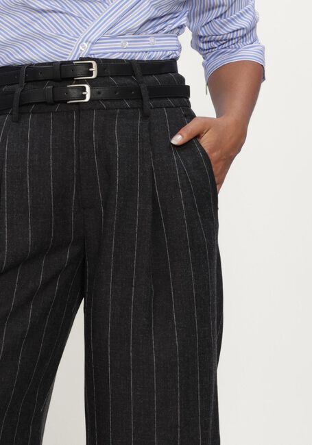 Anthrazit HAUTE L'AMITI&Eacute; Weite Hose IVANNA BELT TALL PANT - large