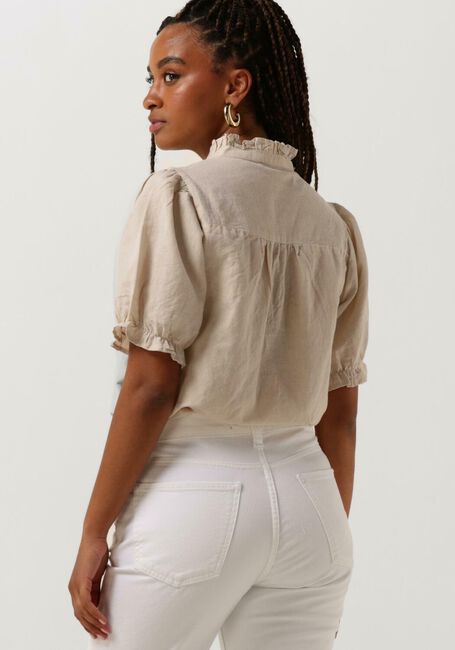 Sand NEO NOIR Top ODESA LINEN BLOUSE - large