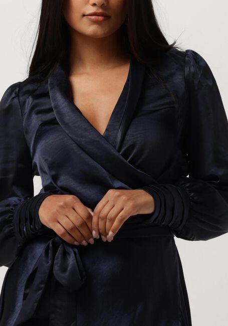 Dunkelblau NOTRE-V Minikleid NV-DORIS SATIN DRESS - large