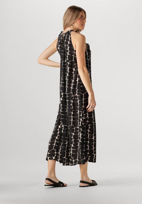 Schwarze NUKUS Maxikleid ANGELA DRESS NORA - large