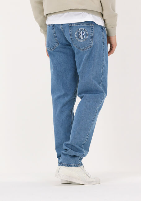 Hellblau BLS HAFNIA Straight leg jeans COMPASS JEANS - large
