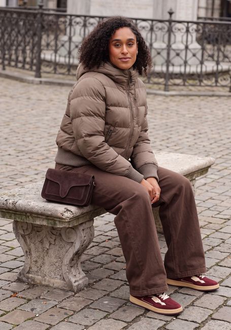 Taupe AIRFORCE Wattierte Jack TATE BOMBER - large