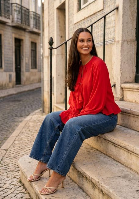Rote COPENHAGEN MUSE Top CMSIV-TOP - large