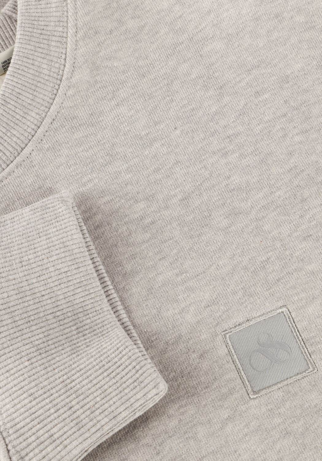 Graue SCOTCH & SODA Sweatshirt CORE - LOGO SWEATSHIRT - large