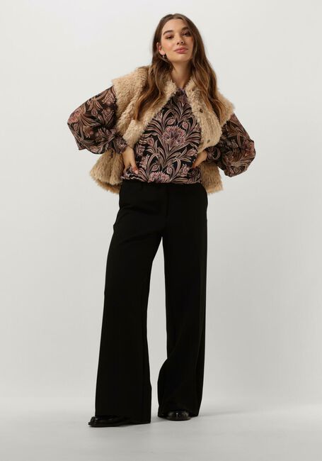 Mehrfarbige/Bunte SUMMUM Blusen TOP FLOWERS VISCOSE - large