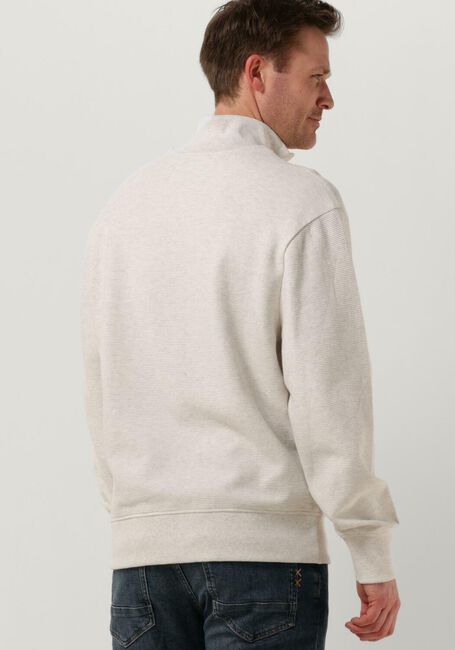 Hellgrau CALVIN KLEIN Pullover MONOLOGO WAFFLE HALF ZIP HWK - large