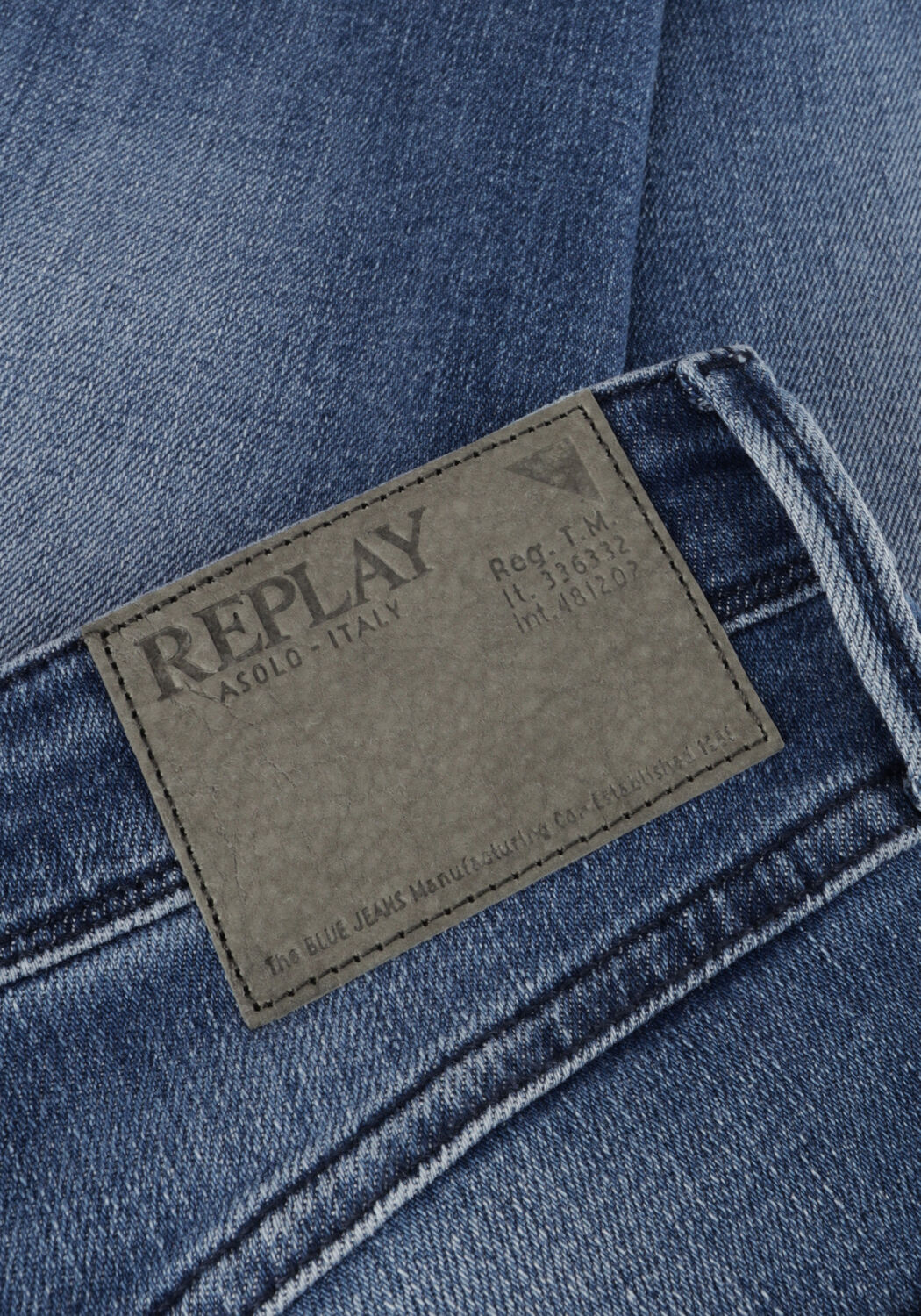 Blaue REPLAY Slim fit jeans ANBASS PANTS - large