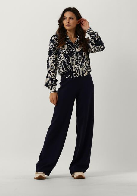 Blaue VANILIA Blusen SWIRL BLOUSE - large