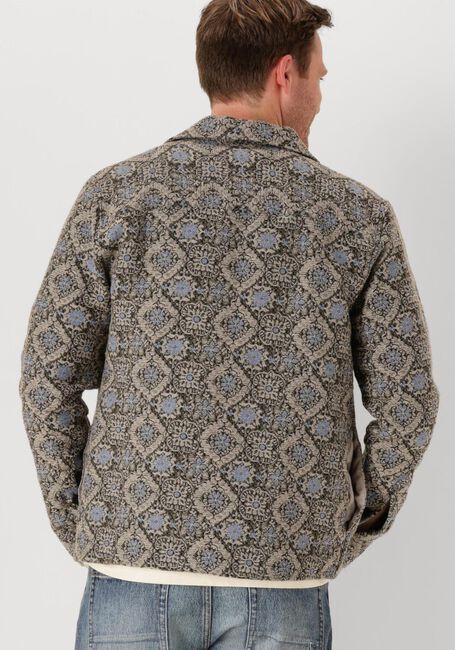 Blaue ANERKJENDT Hemden AKOSCAR JAQUARD OVER SHIRT - large
