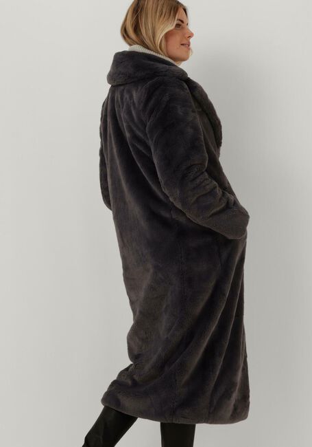 Graue GOOSECRAFT Teddy-Jacke CASABLANCA COAT - large