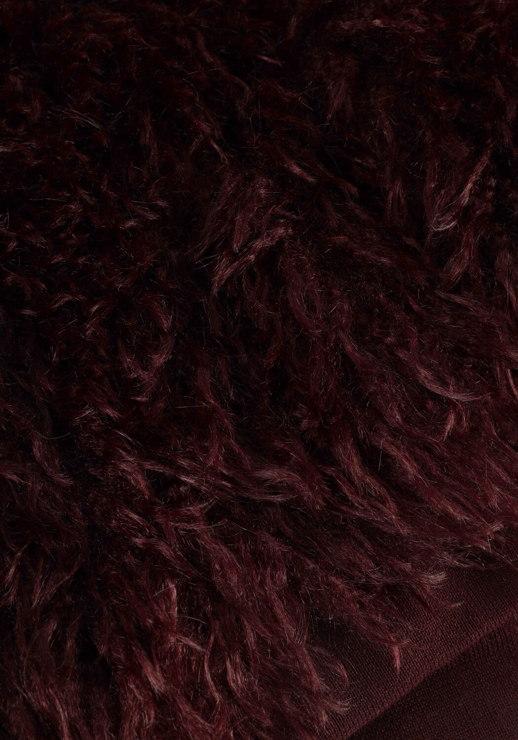 Bordeaux HARPER & YVE Fake-Fur-Jack STACY-JA - large