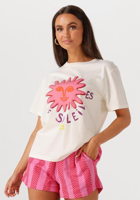 Ecru HARPER & YVE T-shirt LESOLEIL-SS - large