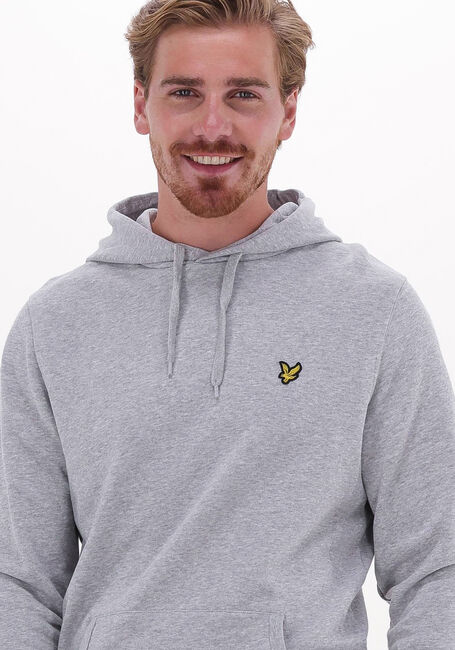 Graue LYLE & SCOTT Pullover & Cardigans PULLOVER HOODIE - large