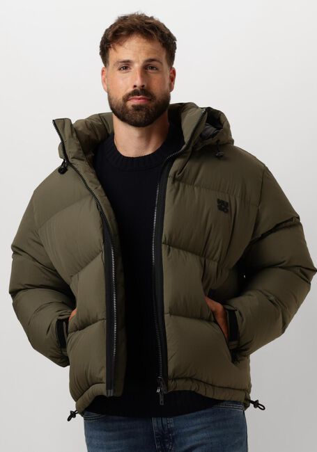 Grüne HUGO Wattierte Jack BIRONTO2441 - large
