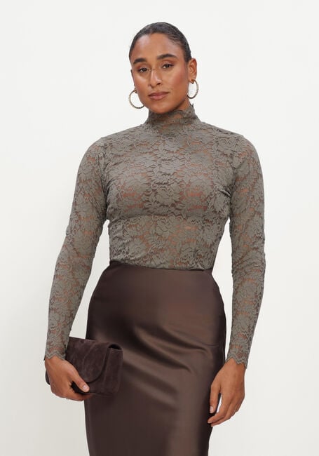 Gr&uuml;ne NEO NOIR Top LIZA LACEFLOWER BLOUSE - large
