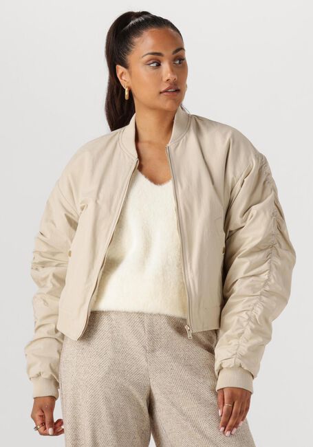 Camelfarbene NUKUS Wattierte Jack CELESTE JACKET - large