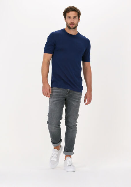 Dunkelblau DRYKORN T-shirt VALENTIN 420071 - large