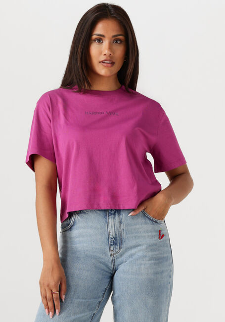 Lilane HARPER & YVE T-shirt CROPPEDLOGO-SS - large