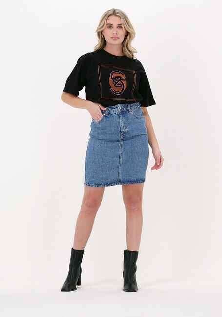 Blaue GESTUZ Minirock DENA HW MINI SKIRT - large