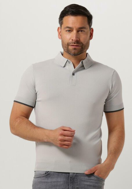 Graue GENTI Polo-Shirt K7024-1260 - large